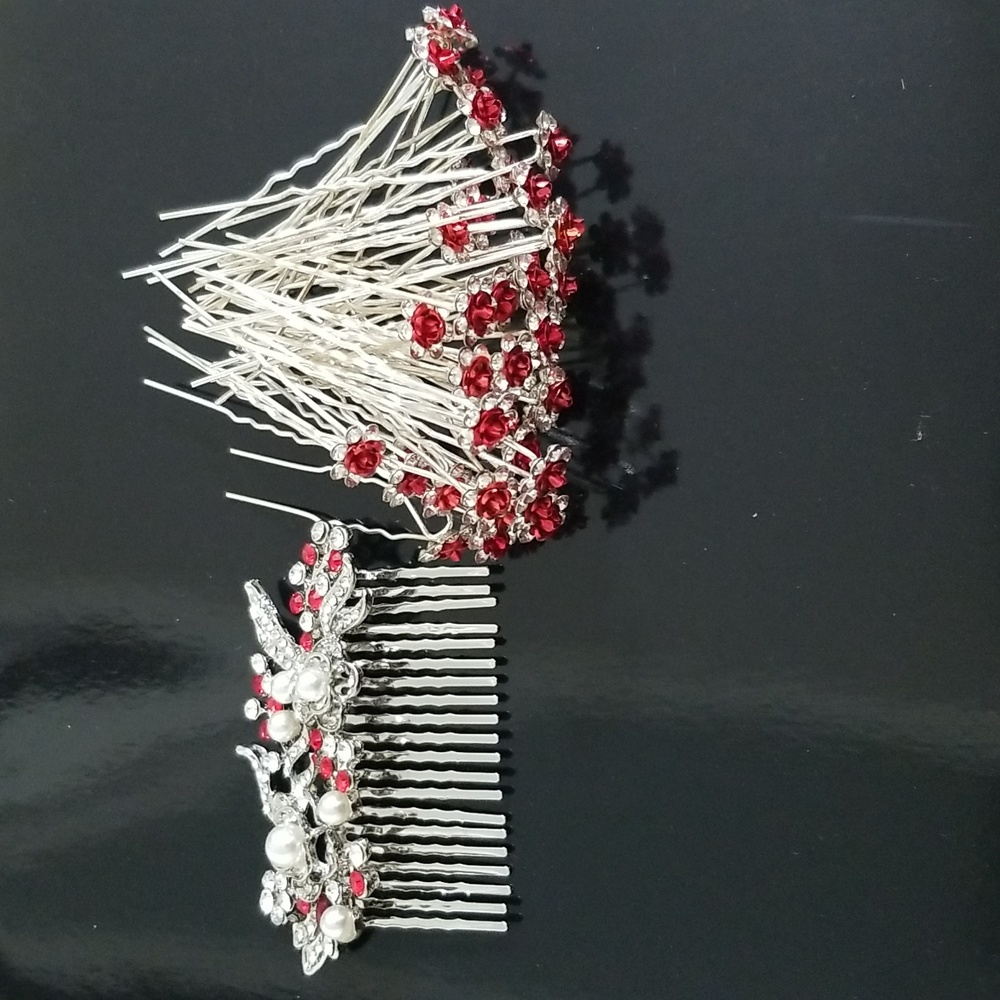 New Bridal Hair Accessories,  Comb and Pins